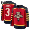 Lasten NHL Florida Panthers Pelipaita 2025-26 Fanatics Premium Seth Jones Winter Classic Punainen